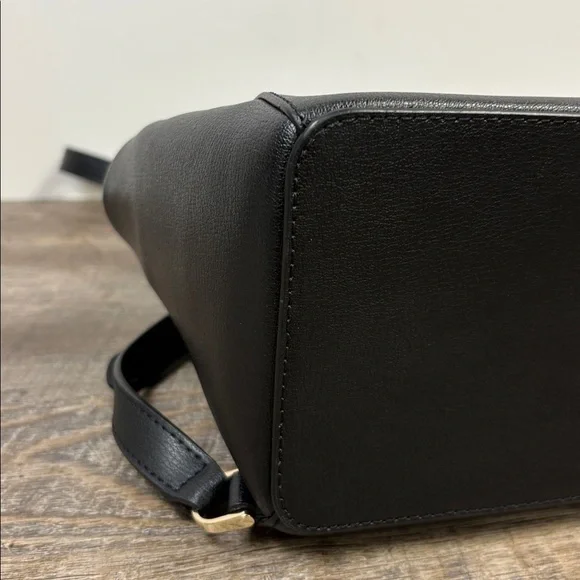 Kate Spade New York ADEL Black Leather Medium Backpack